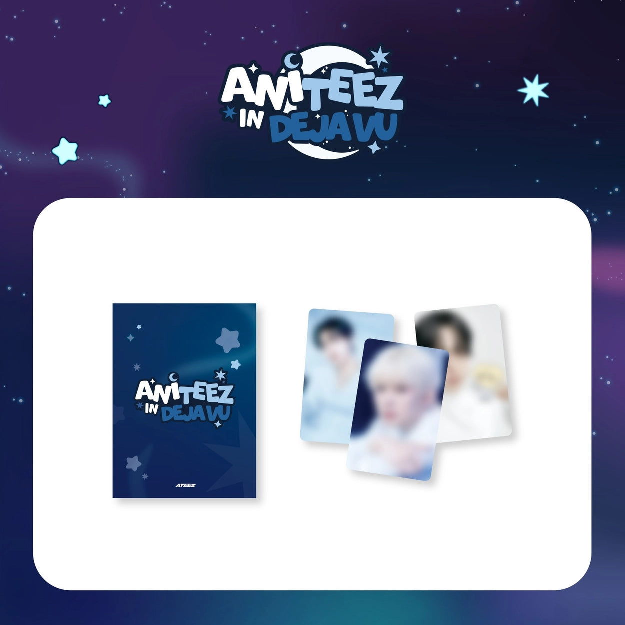 [PRE-ORDER] ATEEZ - ANITEEZ Pop-Up ANITEEZ In Deja Vu MD: Random Trading Card