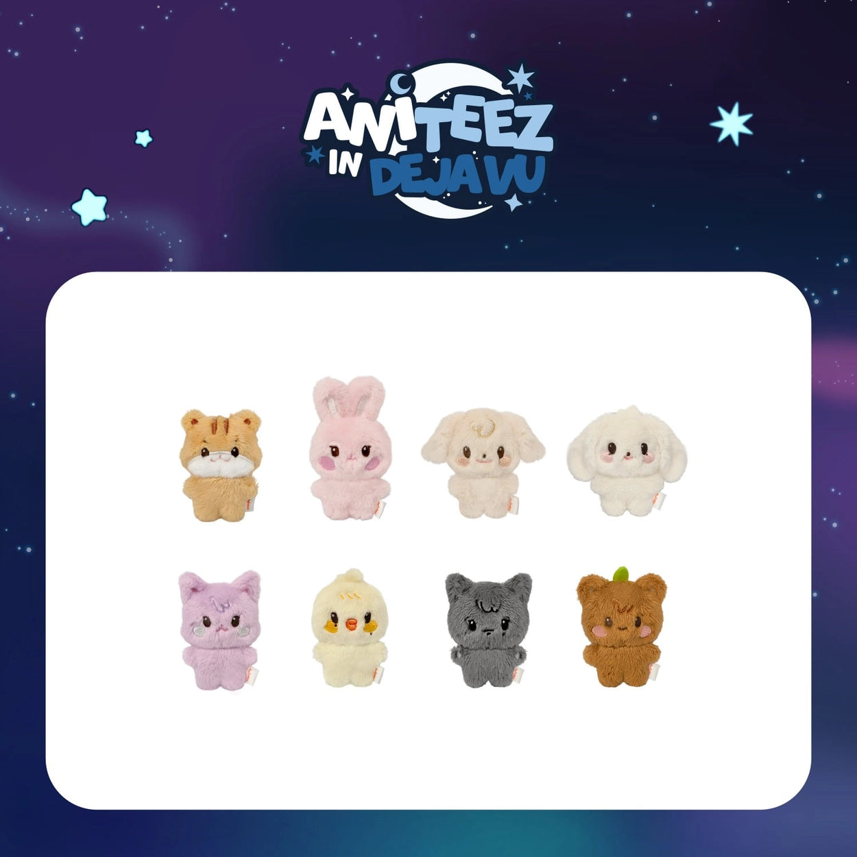 [PRE-ORDER] ATEEZ - ANITEEZ Pop-Up ANITEEZ In Deja Vu MD: Tiny Aniteez Mini Doll