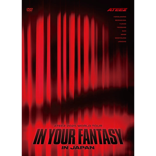 [PRE-ORDER] ATEEZ - ATEEZ 2025 WORLD TOUR IN YOUR FANTASY IN JAPAN [Blu-Ray & DvD] - DVD