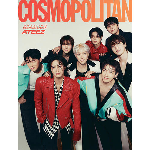 COSMOPOLITAN Magazine - ATEEZ Cover [July 2024]