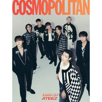 COSMOPOLITAN Magazine - ATEEZ Cover [July 2024]