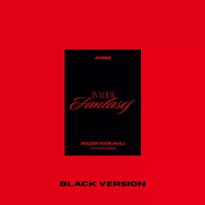 ATEEZ - 12th Mini Album GOLDEN HOUR : PART.3 IN YOUR FANTASY EDITION (POCA Ver.) with POB
