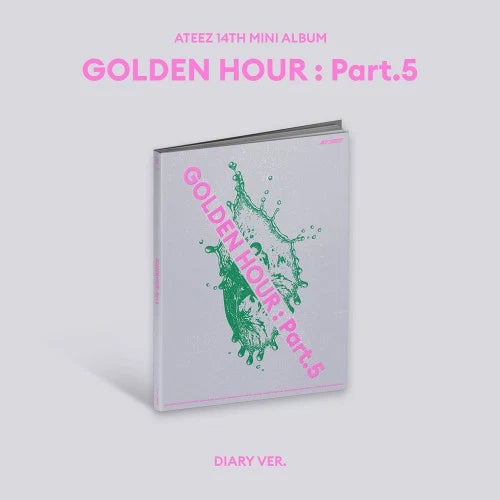 ATEEZ - GOLDEN HOUR : PART 5 [14th Mini Album - Photobook Ver.] with POB option