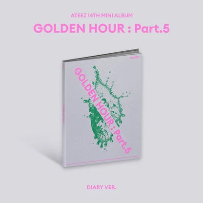 ATEEZ - GOLDEN HOUR : PART 5 [14th Mini Album - Photobook Ver.] with POB option