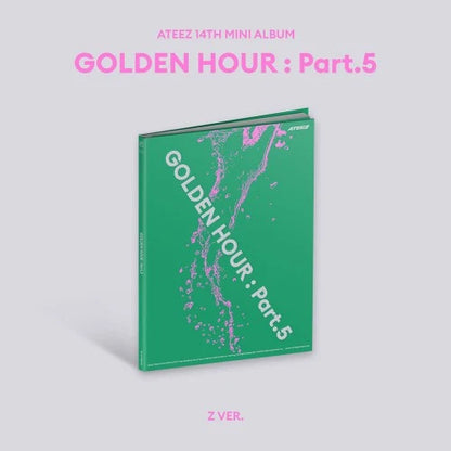ATEEZ - GOLDEN HOUR : PART 5 [14th Mini Album - Photobook Ver.] with POB option
