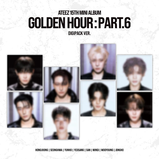 [PRE-ORDER] ATEEZ - GOLDEN HOUR : Part.6 [15th Mini Album - Digipack Ver.]