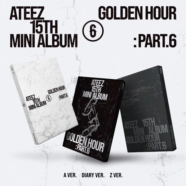 [PRE-ORDER] ATEEZ - GOLDEN HOUR : Part.6 [15th Mini Album]