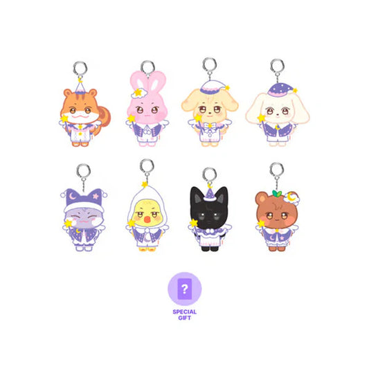 [RESTOCK] ATEEZ - Plush Keyring (Guardian Angel Ver.) [ANITEEZ IN DREAMLAND Official MD]
