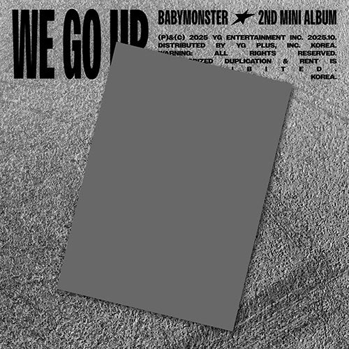 [PRE-ORDER] BABYMONSTER - WE GO UP [2nd Mini Album - Postcard Ver.]