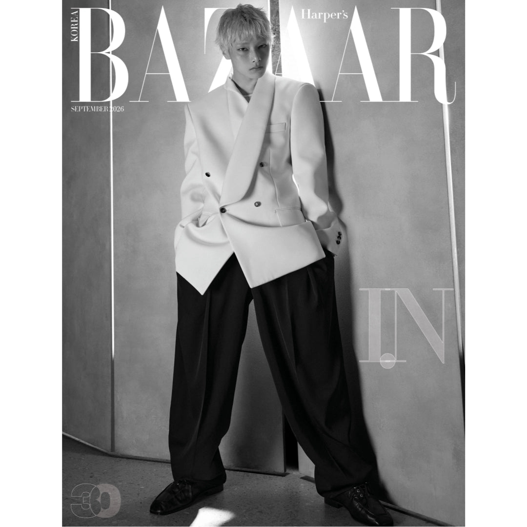 [PRE-ORDER] BAZAAR Magazine - Stray Kids I.N Covers [September 2026] - Version 2