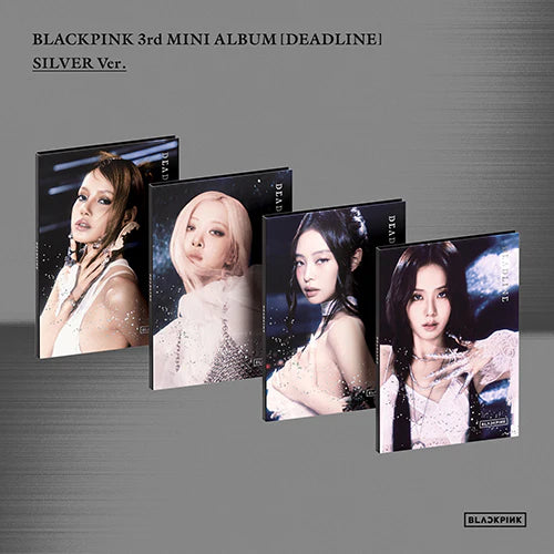 [PRE-ORDER] BLACKPINK - DEADLINE [3rd Mini Album - Silver Ver.] with POB option
