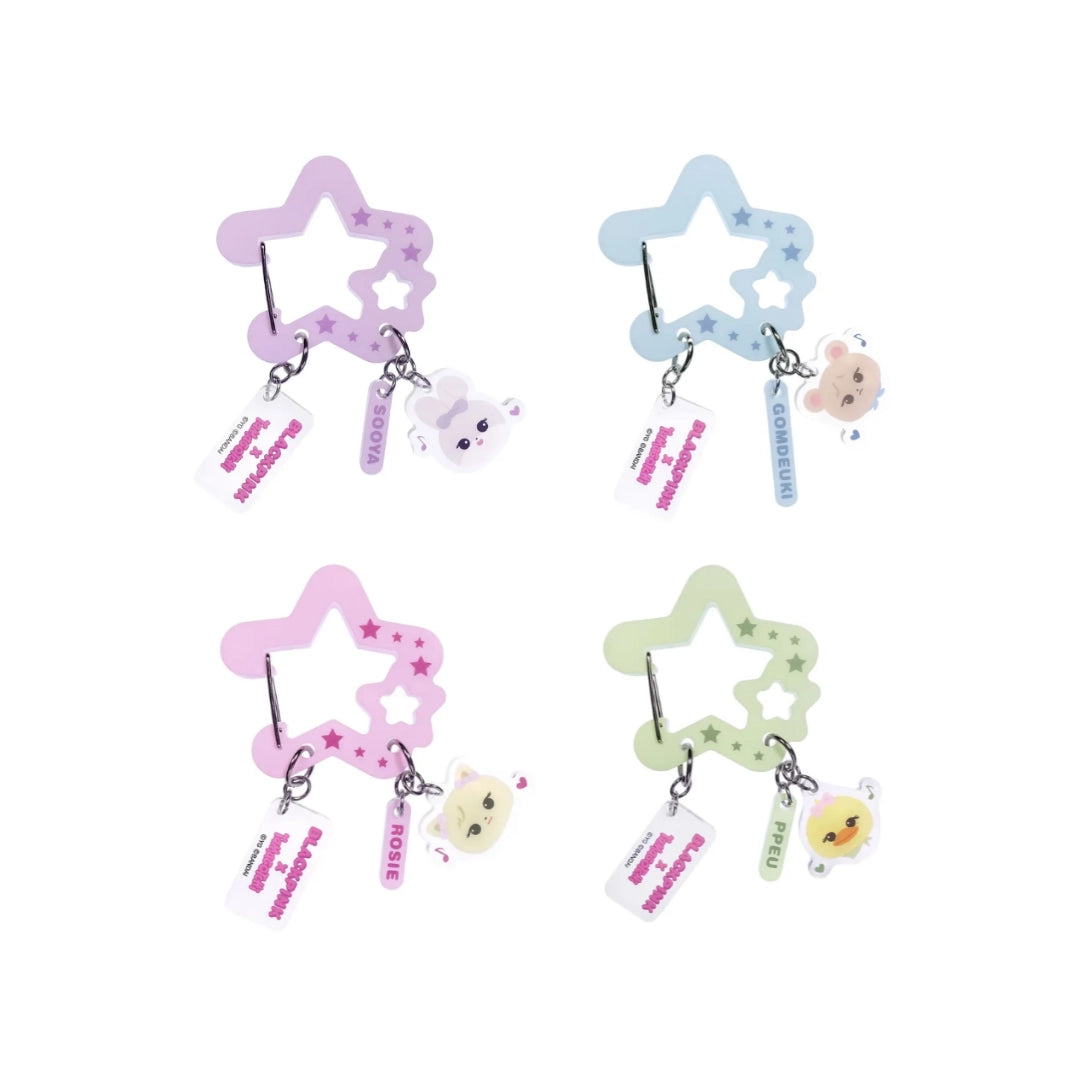 [PRE-ORDER] BLACKPINK X TAMAGOTCHI [All Merch] - BLACKPINK ACRYLIC CARABINER