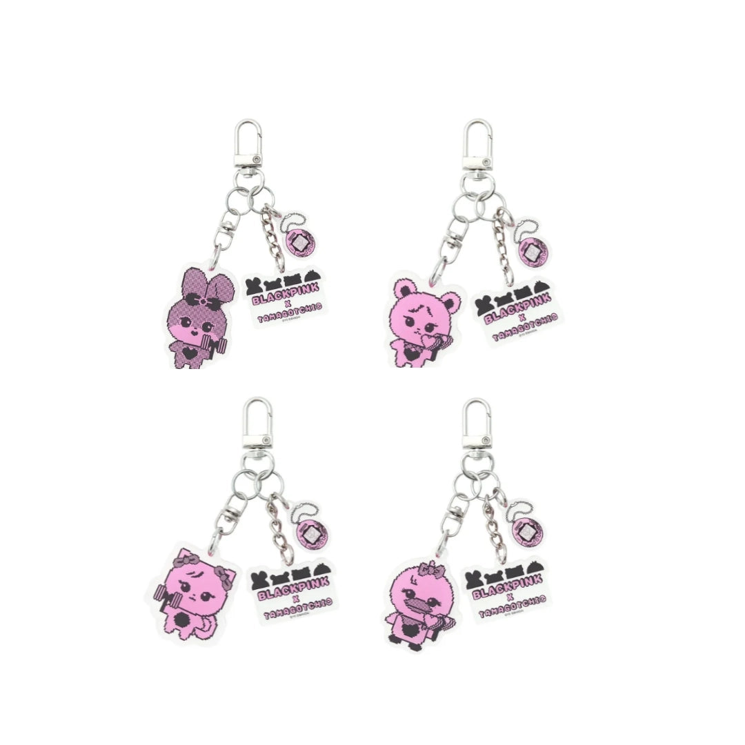 [PRE-ORDER] BLACKPINK X TAMAGOTCHI [All Merch] - BLACKPINK ACRYLIC KEYCHAIN