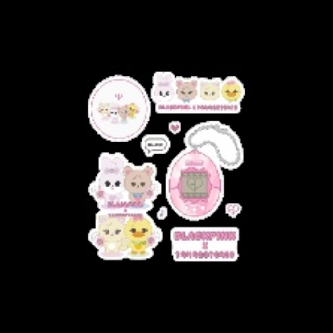 [PRE-ORDER] BLACKPINK X TAMAGOTCHI [All Merch] - BLACKPINK BASIC STICKER