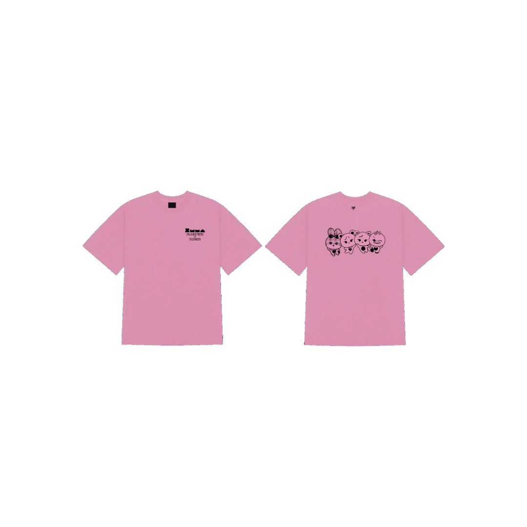[PRE-ORDER] BLACKPINK X TAMAGOTCHI [All Merch] - BLACKPINK PINK GALAXY T-SHIRT_PINK