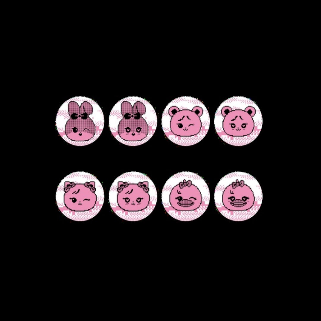 [PRE-ORDER] BLACKPINK X TAMAGOTCHI [All Merch] - BLACKPINK RANDOM LENTICULAR PIN BUTTON