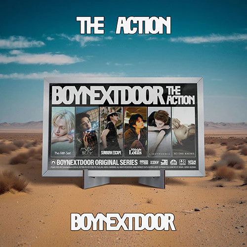 BOYNEXTDOOR - The Action [5th EP Album - Frame Ver.] with POB option