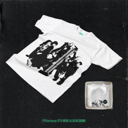 [PREORDER] P1Harmony - 8th Mini Album DUH! (Plain White T Ver.)