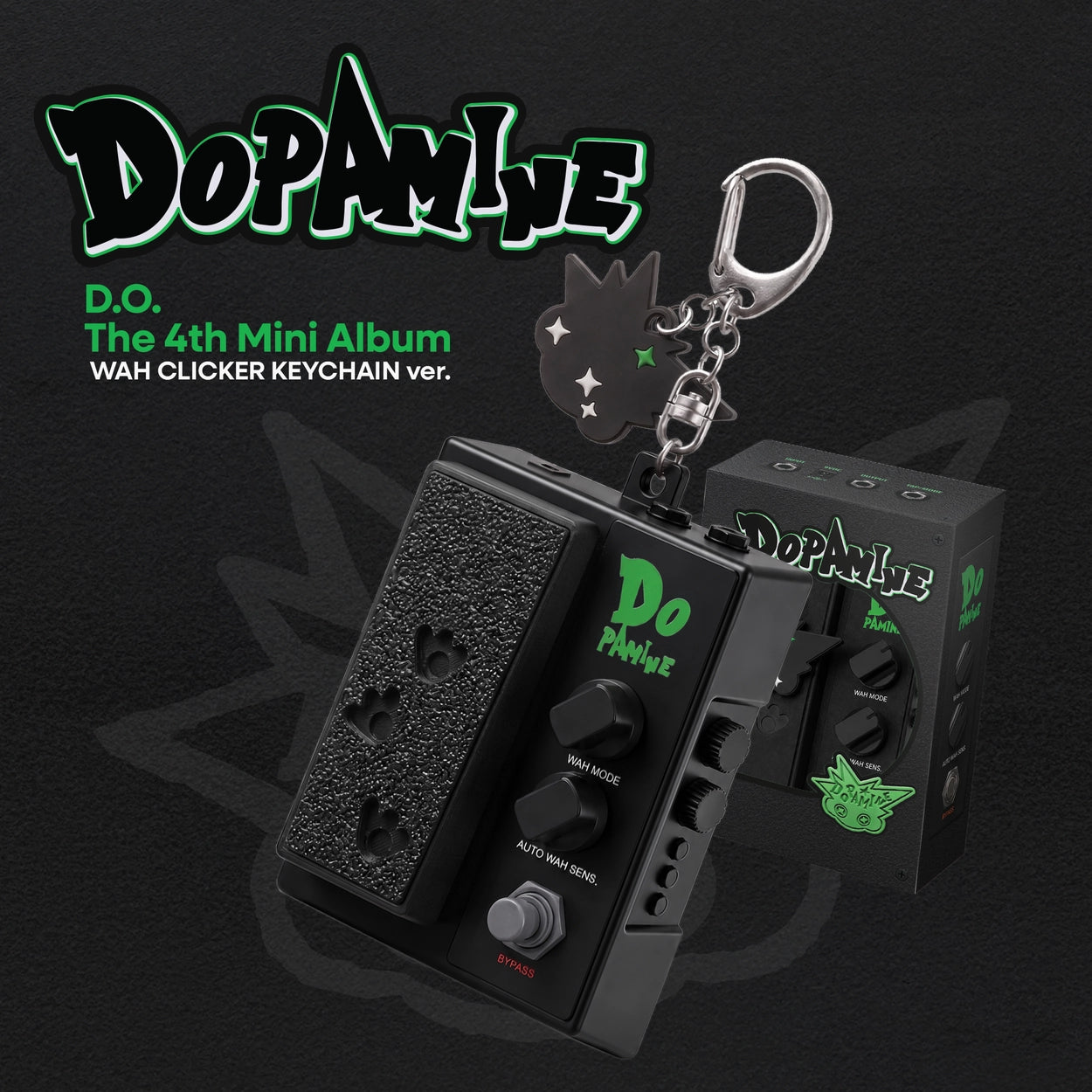 [PRE-ORDER] D.O. (EXO) - DOPAMINE [4th Mini Album - Wah Clicker Keychain Ver.]