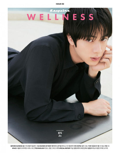 [PRE-ORDER] ESQUIRE WELLNESS Magazine - BTS Jin Covers [October 2026] - A