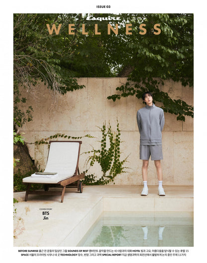 [PRE-ORDER] ESQUIRE WELLNESS Magazine - BTS Jin Covers [October 2026] - C