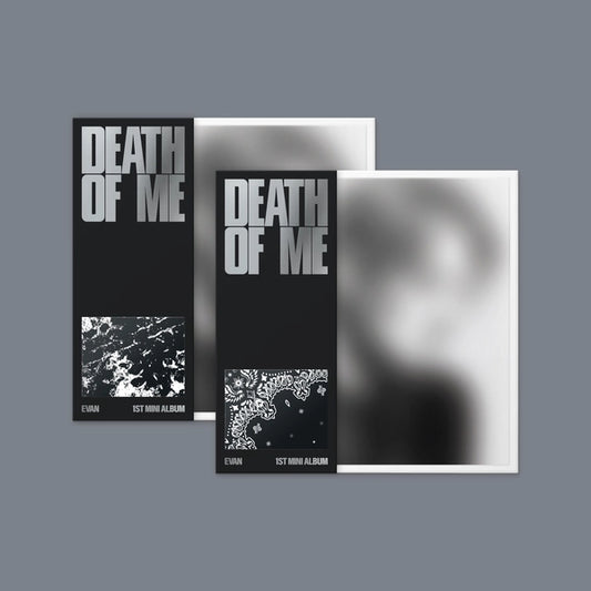 [PRE-ORDER] EVAN - DEATH OF ME [1st Mini Album - Bandana Ver.]