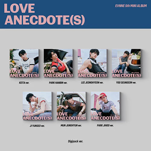 [ADVANCE ORDER] EVNNE - LOVE ANECDOTE(S) [5th Mini Album - Digipack Ver.]
