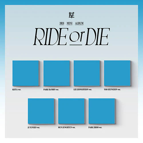 [ADVANCE ORDER] EVNNE - RIDE or DIE [3rd Mini Album - Digipack Ver.]