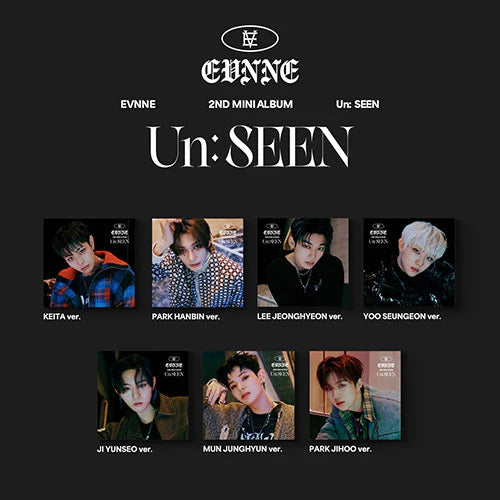 [ADVANCE ORDER] EVNEE - Un: SEEN [2nd Mini Album - Digipack Ver.]