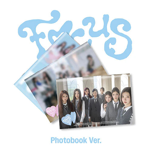 Hearts2Hearts - FOCUS [1st Mini Album - Photobook Ver.]