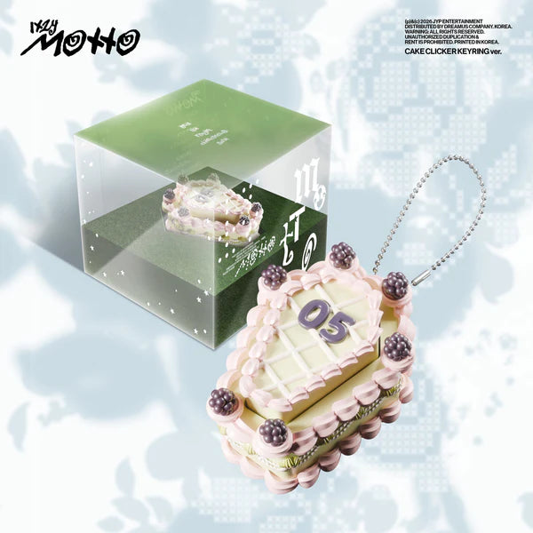 ITZY - Motto [Cake Clicker Keyring Ver.] with POB option