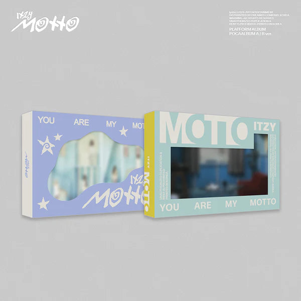 ITZY - Motto [POCAALBUM Ver.] with POB option