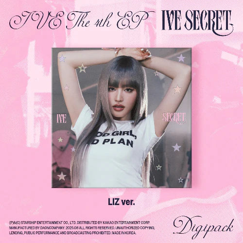 IVE - IVE SECRET [4th EP Album - Digipack Ver.]