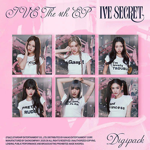 IVE - 4th Mini Album IVE SECRET (Digipack Ver.)