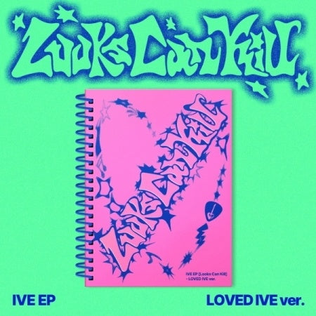 IVE - Looks Can Kill [EP Album - Loved Ive Ver.] with POB option official product cover | TokkiPop UK