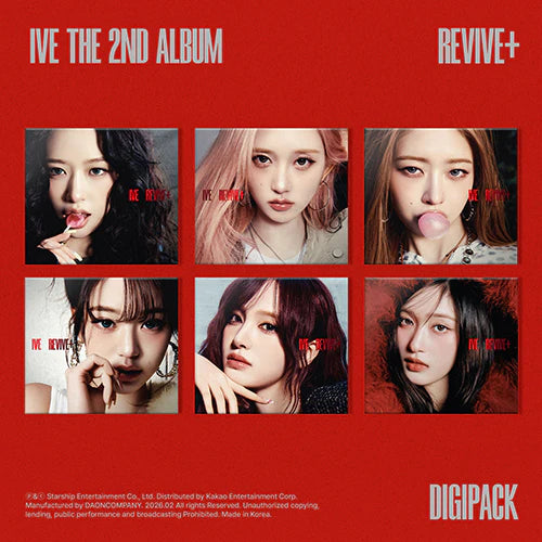 [PRE-ORDER] IVE - REVIVE+ [2nd Album - Digipack Ver.]
