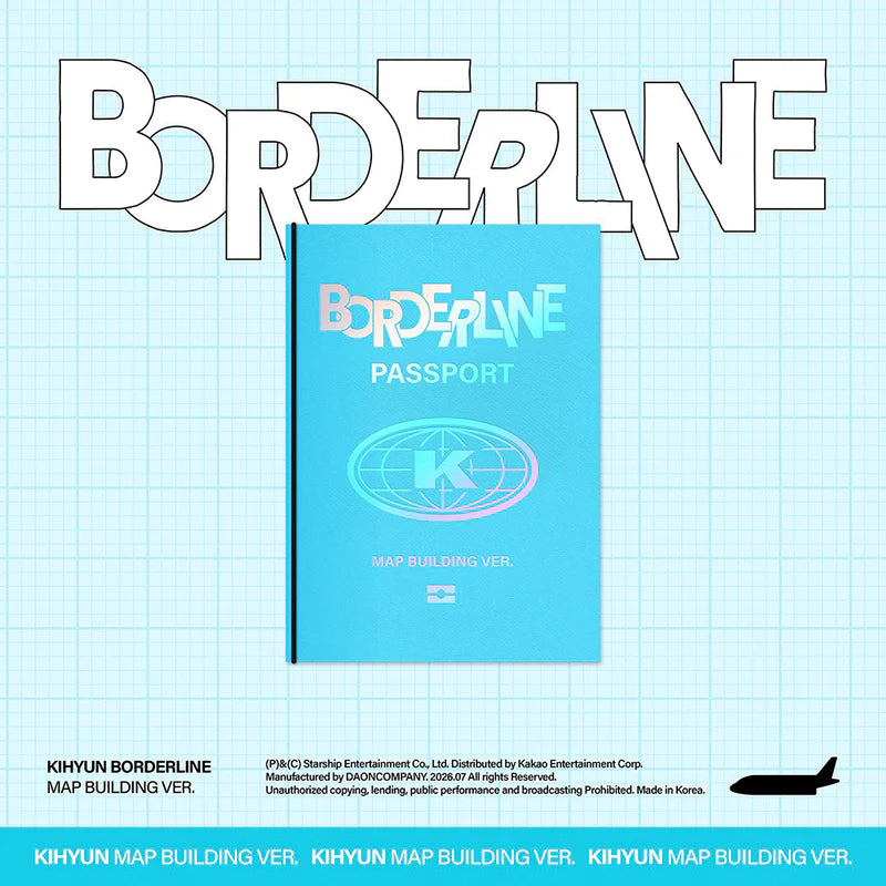 [PRE-ORDER] KIHYUN (MONSTA X) - BORDERLINE [EP Album - Photobook Ver.]