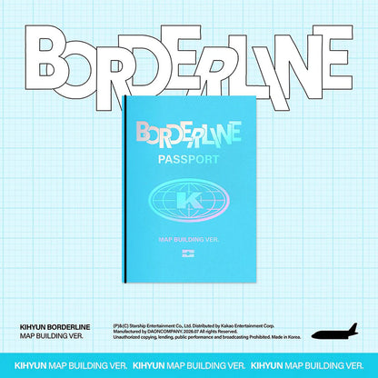 [PRE-ORDER] KIHYUN (MONSTA X) - BORDERLINE [EP Album - Photobook Ver.]
