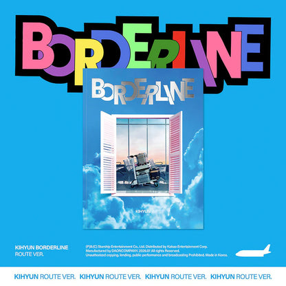[PRE-ORDER] KIHYUN (MONSTA X) - BORDERLINE [EP Album - Photobook Ver.]