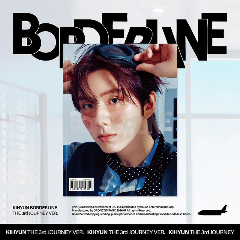 [PRE-ORDER] KIHYUN (MONSTA X) - BORDERLINE [EP Album - Photobook Ver.]