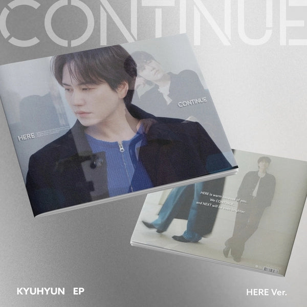 [PRE-ORDER] KYUHYUN - CONTINUE [EP Album - All Ver.] - Here Ver.