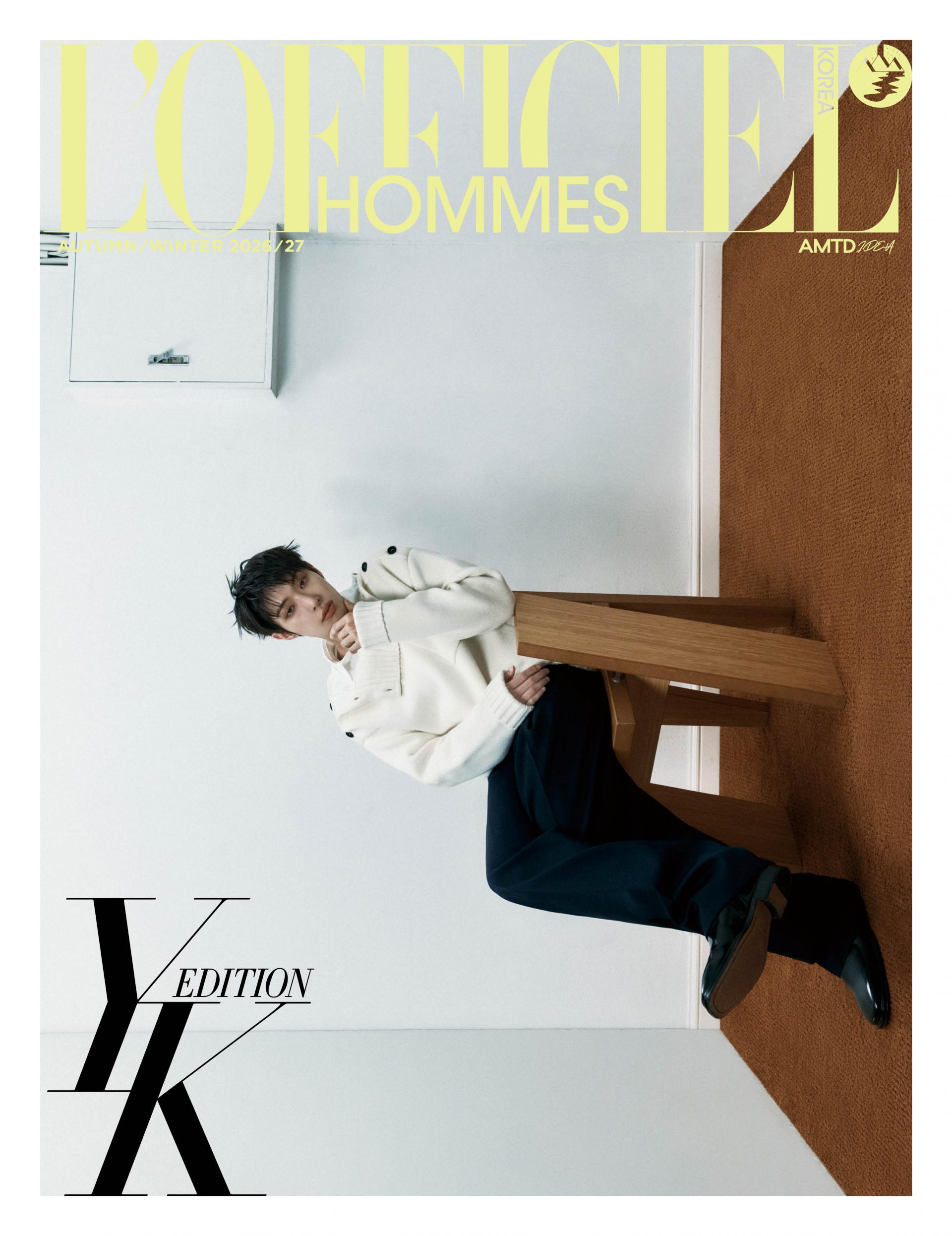 L'OFFICIEL HOMMES 2026 FW (Cover. ATEEZ MINGI) product details image 2