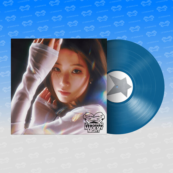 [PRE-ORDER] LE SSERAFIM - Made My Night [2nd Single Album - Vinyl] - SKY BLUE Ver.