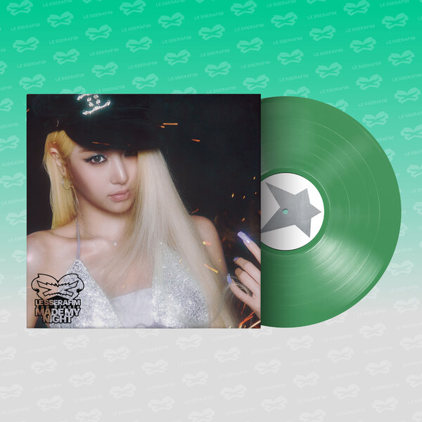 [PRE-ORDER] LE SSERAFIM - Made My Night [2nd Single Album - Vinyl] - SPRING GREEN Ver.