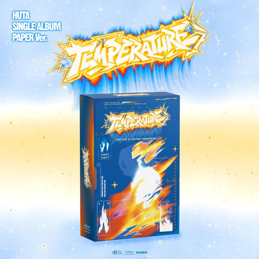 [PRE-ORDER] LEE MINHYUK (HUTA) - TEMPERATURE [1st Single Album - PAPER Ver.]