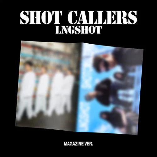 LNGSHOT - SHOT CALLERS [1st EP Album - Magazine Ver.]