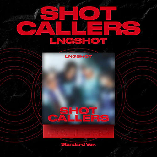LNGSHOT - SHOT CALLERS [1st EP Album - Standard Ver.]