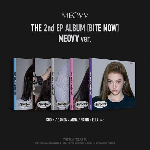 [PRE-ORDER] MEOVV - BITE NOW [2nd EP Album - MEOVV Ver.] with POB option