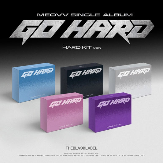 [PRE-ORDER] MEOVV - GO HARD [Single Album - Hard Kit Ver.]