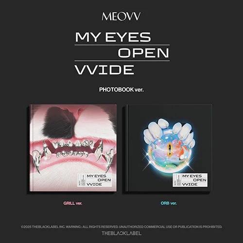 [RESTOCK] MEOVV - MY EYES OPEN VVIDE [1st EP Album - Photobook Ver.] with POB